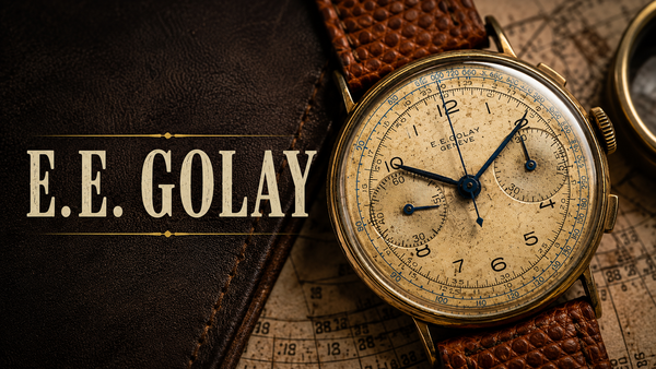 The Hidden Gem: A Vintage E.E. Golay Genève Chronograph Explained