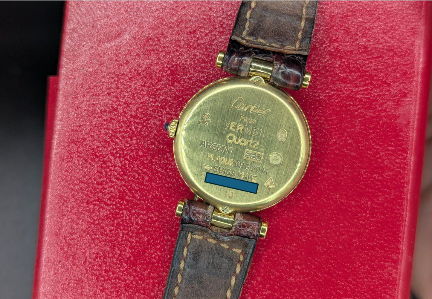 Cartier Must Vermeil 590003 Trinity