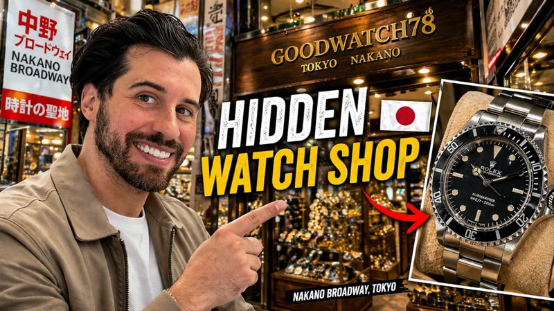 Inside Goodwatch78: The Hidden Tokyo Shop Where Vintage Rolex Lives