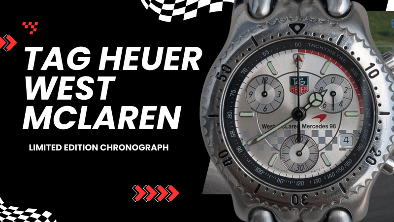 TAG Heuer CG1117 SEL West McLaren Limited Edition Chronograph