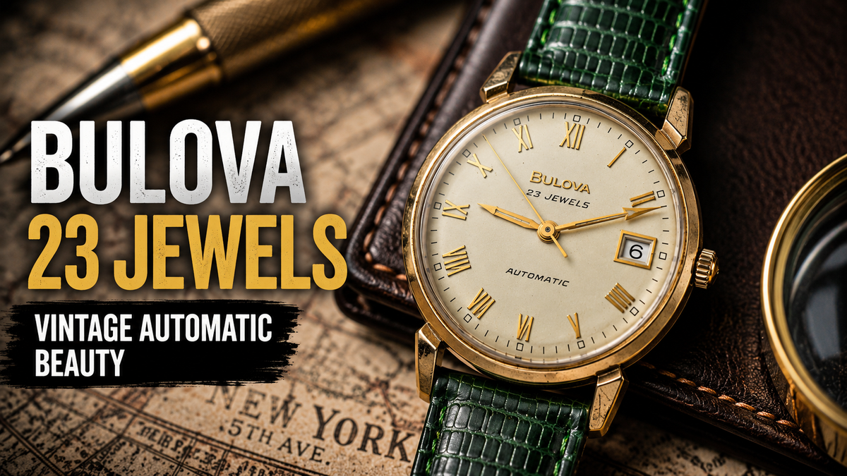 The 1969 Bulova Automatic (M9): The Swiss-Powered American Watch Collectors Overlook