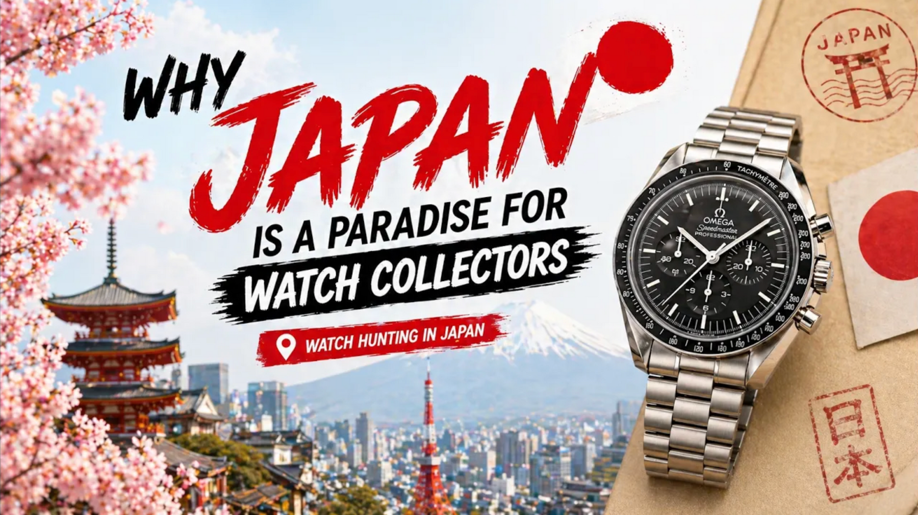 Watch Hunting in Japan — Episode 1: The Journey Begins