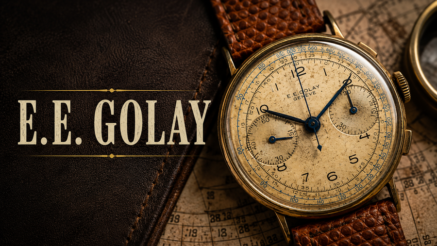 The Hidden Gem: A Vintage E.E. Golay Genève Chronograph Explained