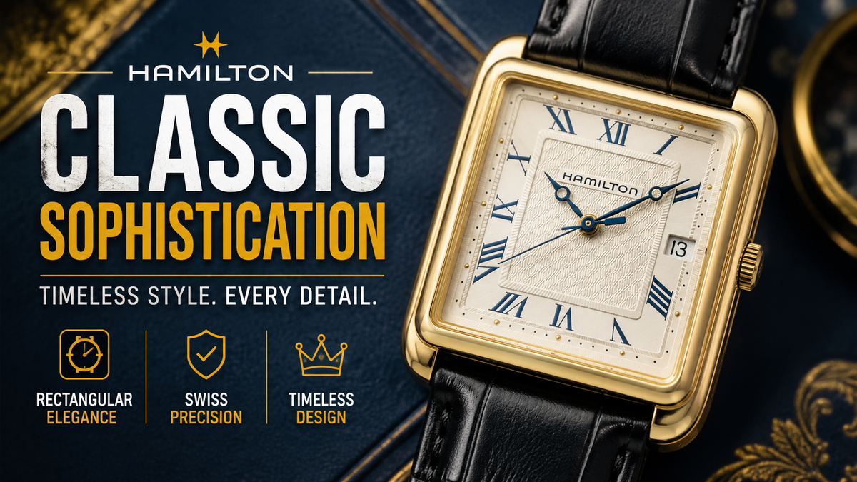 The Hamilton Square Quartz Dress Watch: American Heritage, Swiss-Made Value