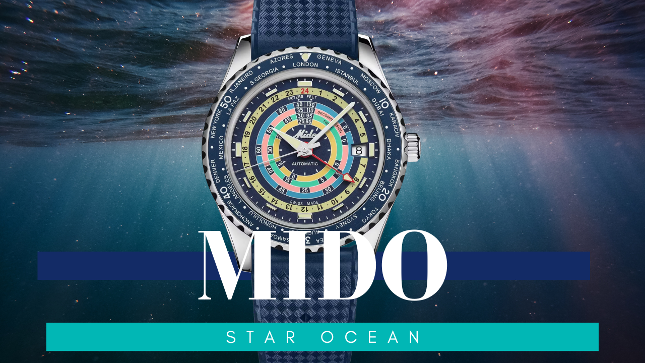 Mido Ocean Star Decompression Worldtimer
