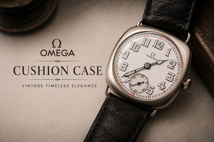 The Story Behind a Rare Cushion-Case Omega: A Deep Dive into a 1930s Classic