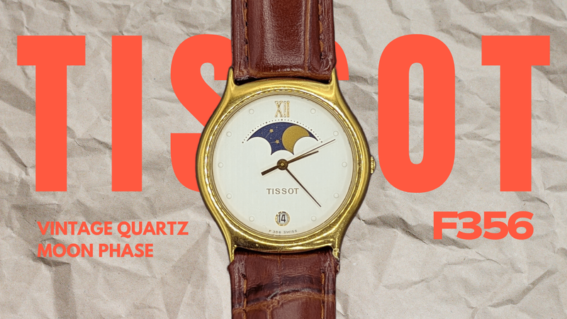 Tissot Quartz Moon Phase F356 — The Affordable Vintage Moonphase