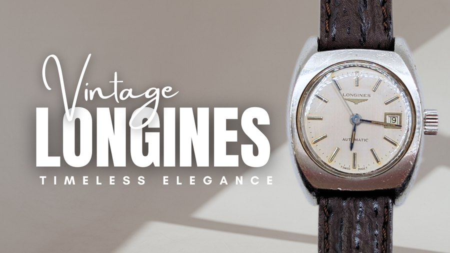 Vintage Longines Ladies' Automatic Watch: A Small-Wristed Classic from the Golden Age