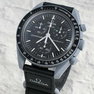 SwatchxOmega Moonphase — photograph 1