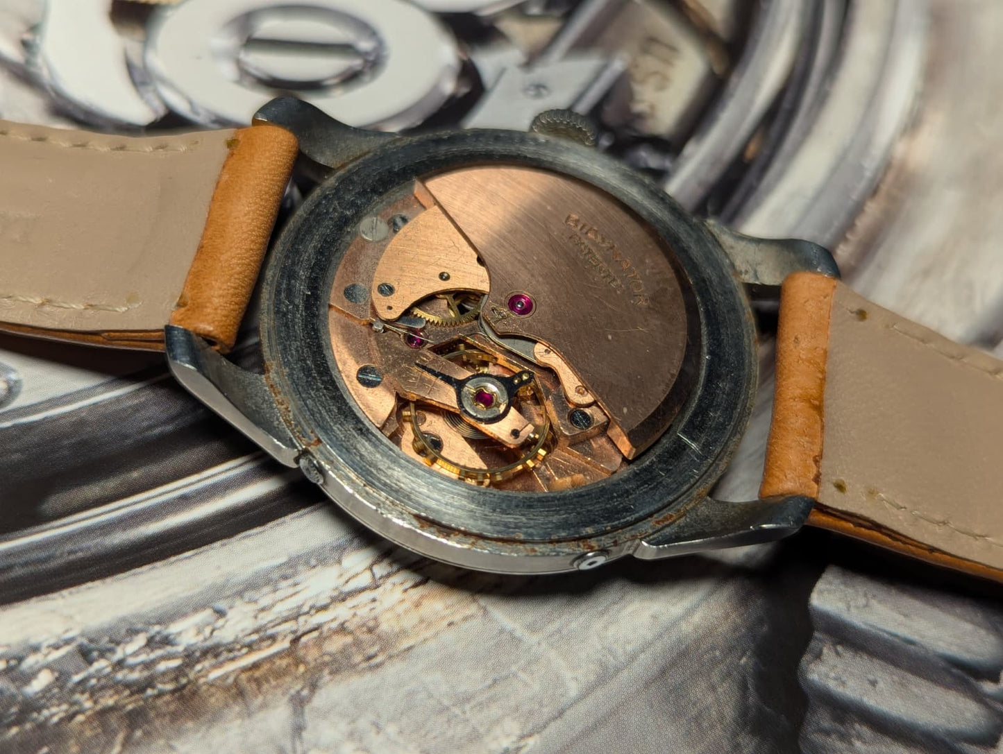 Leonidas Vintage Triple Calendar Moonphase