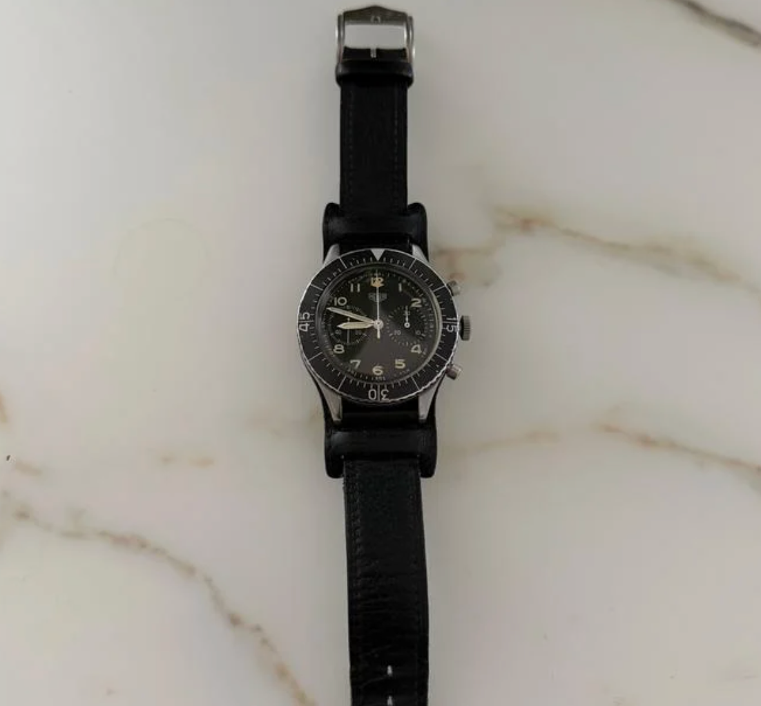 Heuer Bundeswehr Flyback 1550 SG