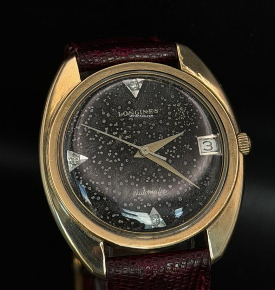 Longines Diamond Dial 34mm 10K GF ca.1960s