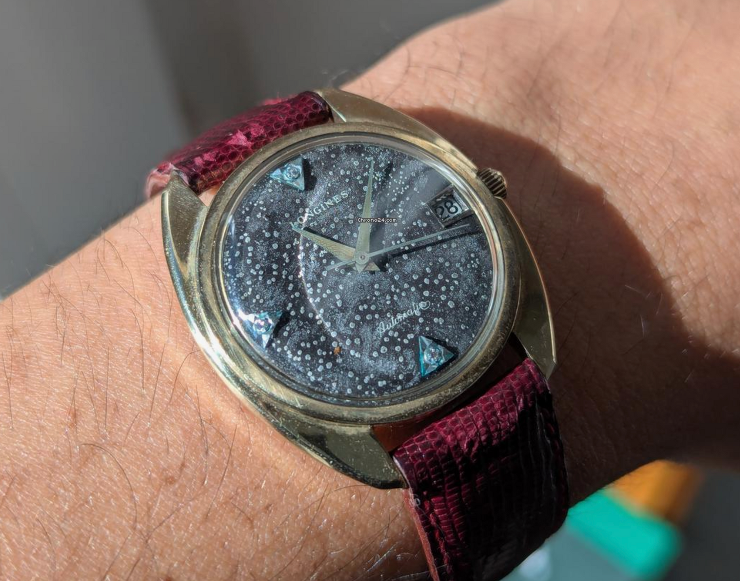 Longines Diamond Dial 34mm 10K GF ca.1960s