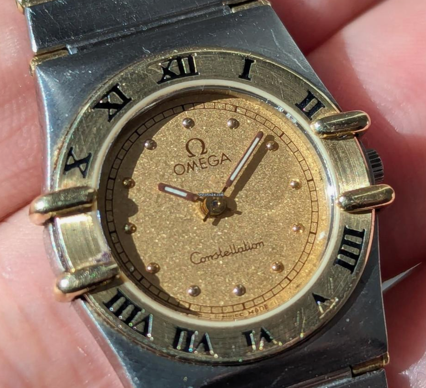 Omega Constellation - 18K Gold Steel "Manhattan"